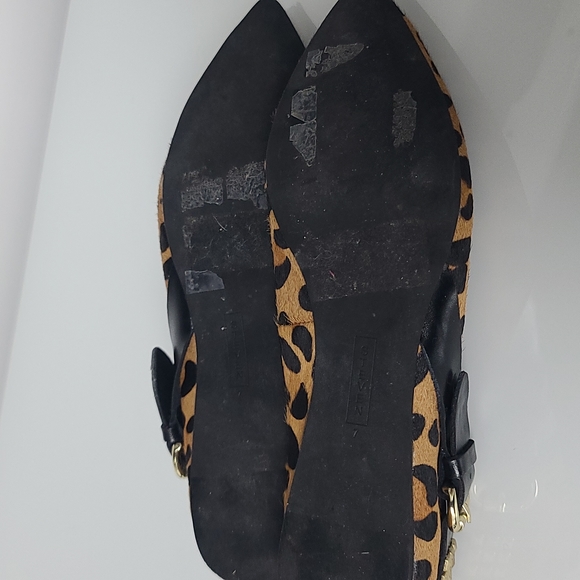 Steve Madden Eavan Size 7 Leopard Cheetah Print Flats - Picture 5 of 6